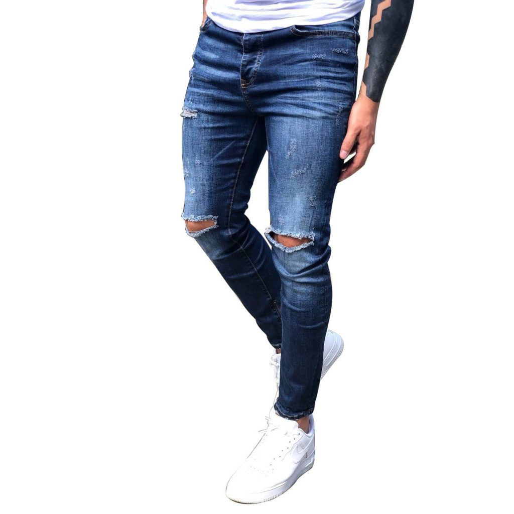 skinny jeans with designs