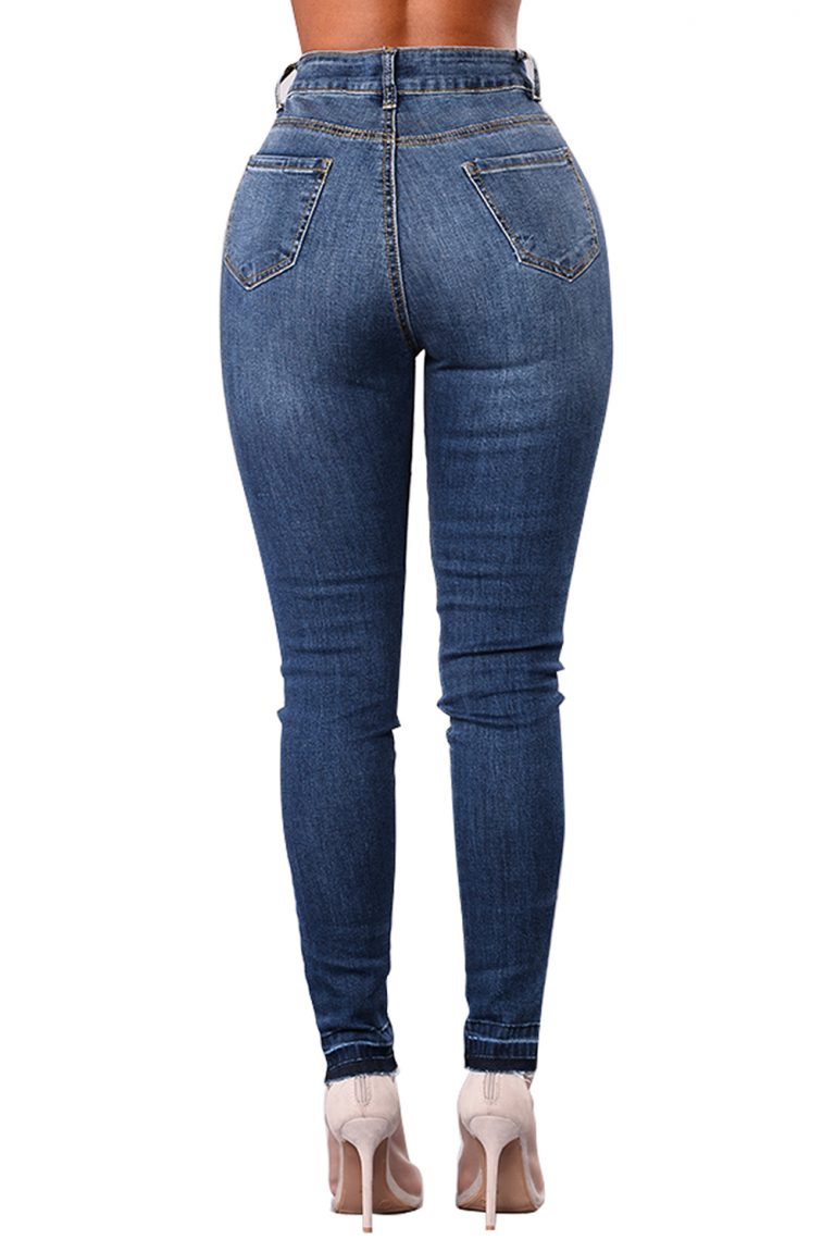 patched ripped jeans womens