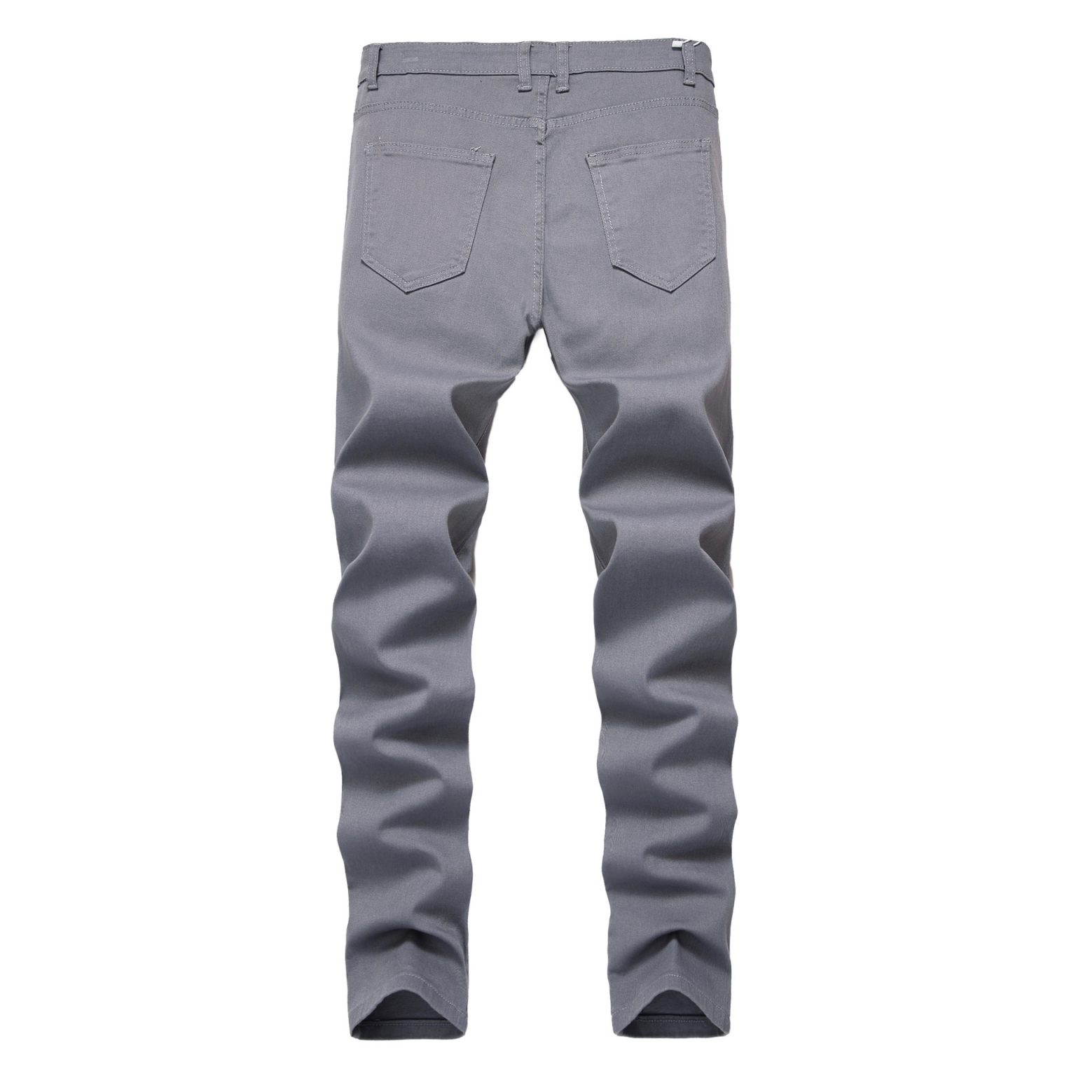 Men fashion jeans 2021 new elastic straight slim multi color pants ...