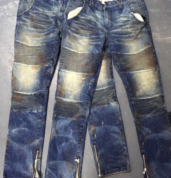 made jeans top